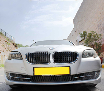 BMW 5 series front view