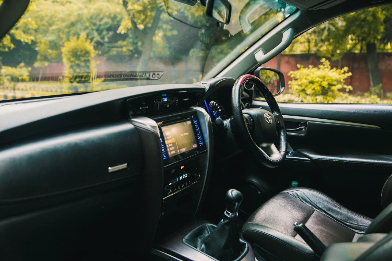 Toyota Fortuner rear prespective view