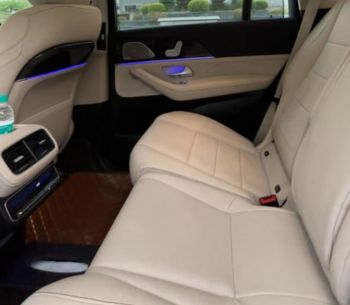 Mercedes GLS rear interior view