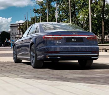 Audi A8L rear view