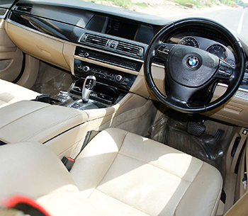 BMW 5 series front interior