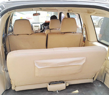 Ford Endeavour bootspace