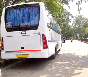 Tata Mini Coach rear view