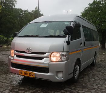 toyota hiace for rent