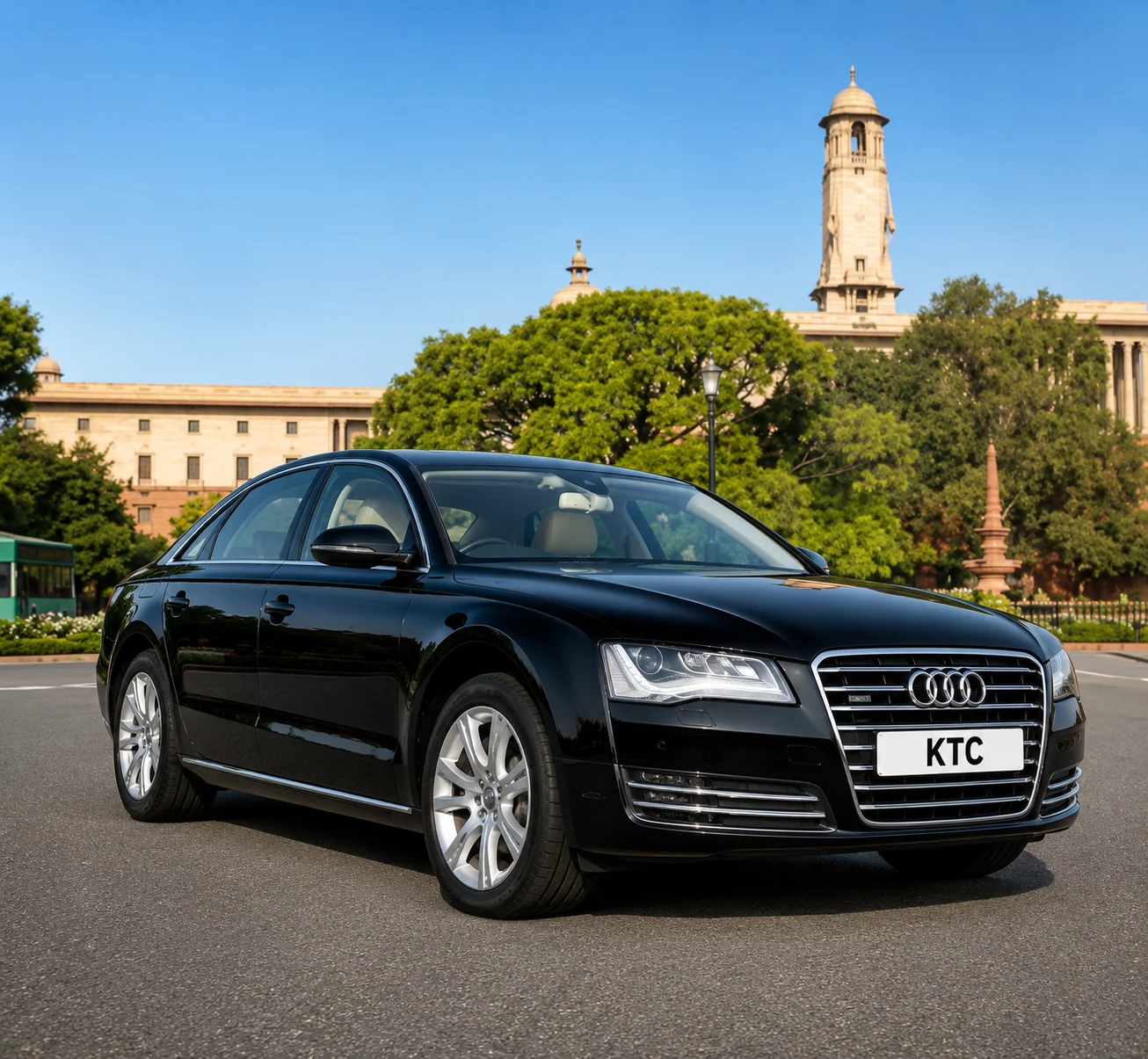 Audi A8L rental delhi