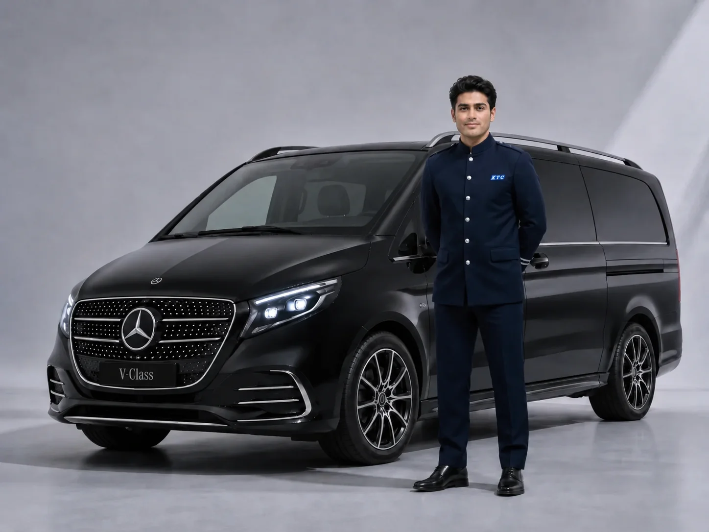 Mercedes V Class on rent in Mumbai