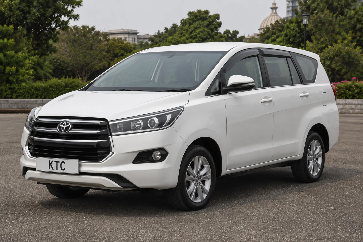 hire Toyota Crysta on rent in Hyderabad
