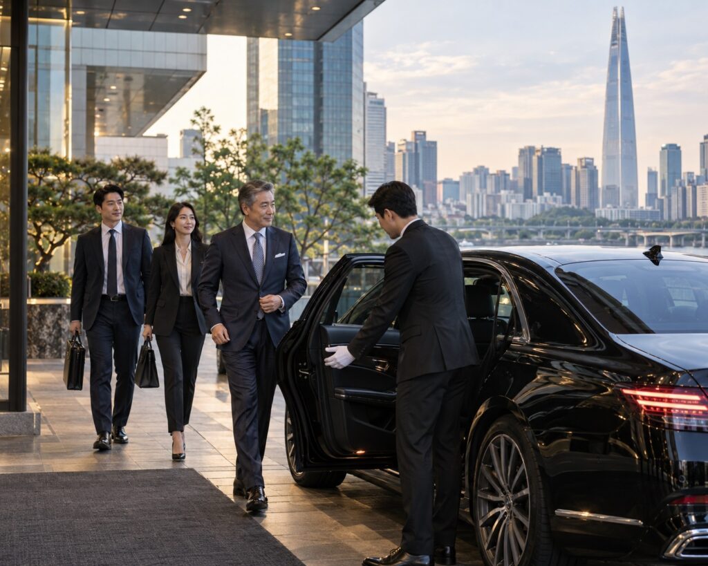 Corporate Chauffeur Service Seoul for Executives