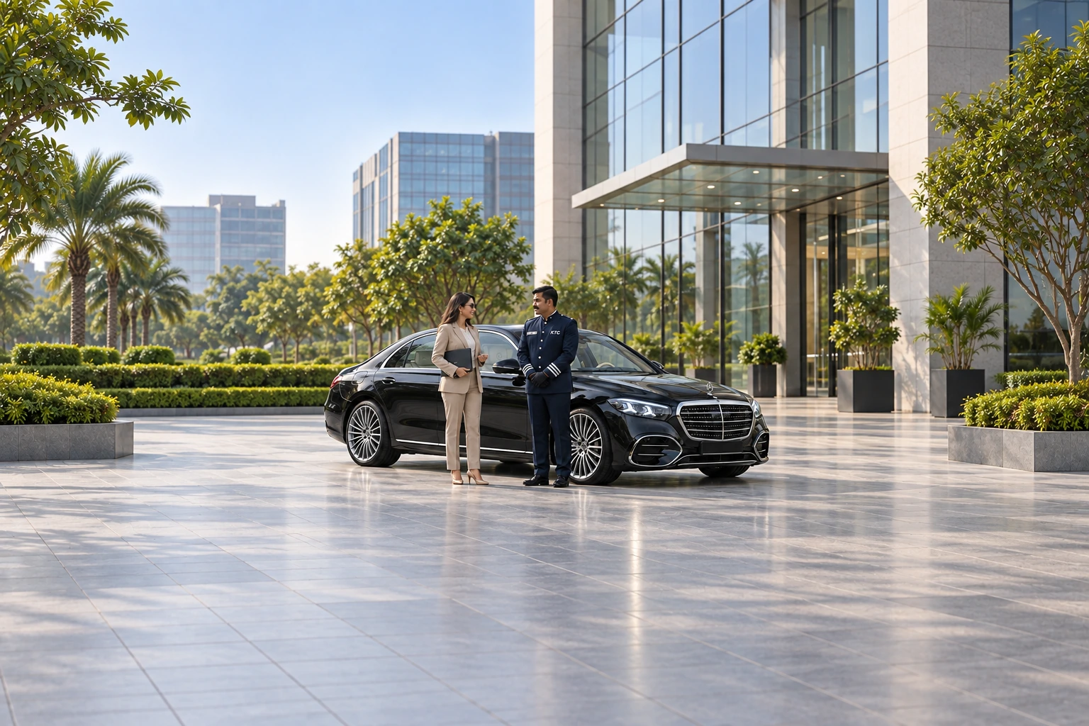Corporate car lease in Noida for companies and employee transportation