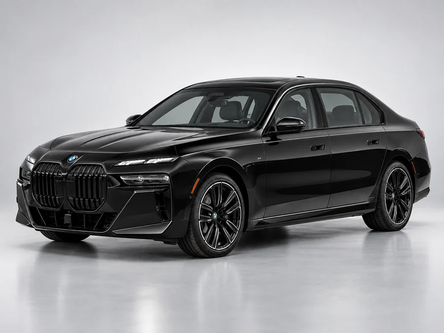 KTC BMW 7 Series chauffeur driven car rental for India tours