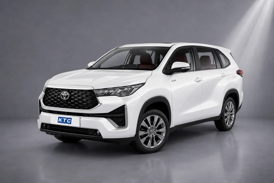 KTC Toyota Hycross chauffeur driven car rental for India tours