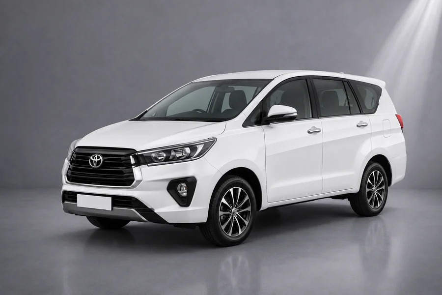 KTC Toyota Innova Hycross chauffeur driven car rental for India tours