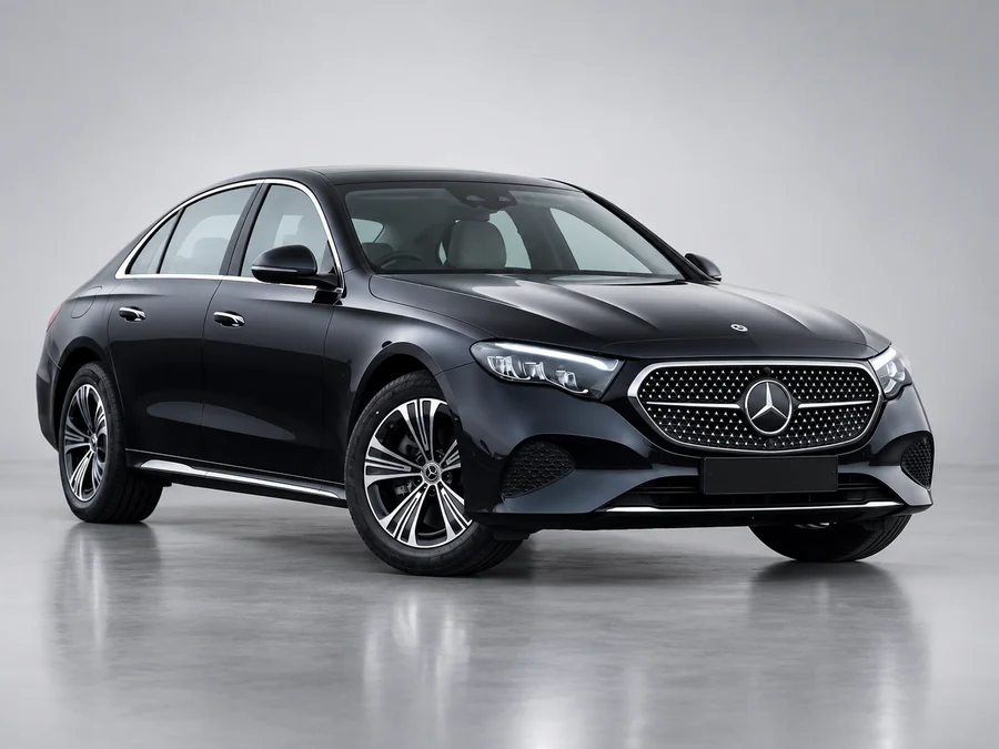 KTC Mercedes E Class chauffeur driven car rental for India tours