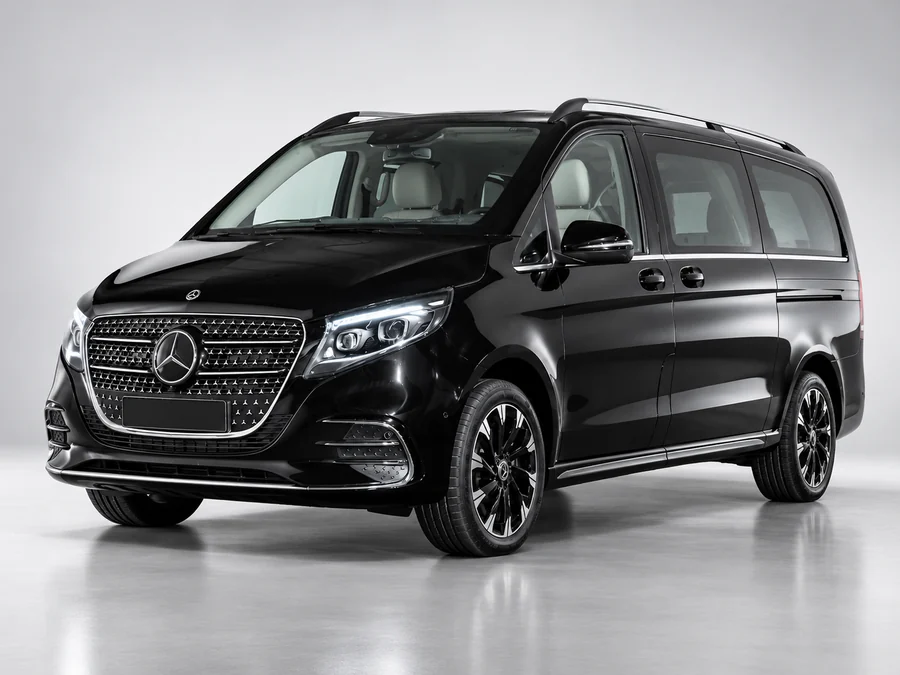 KTC Mercedes V Class chauffeur driven car rental for India tours