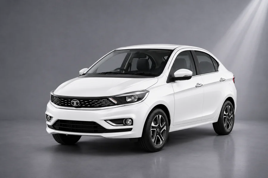 KTC Tata Tigor chauffeur driven car rental for India tours