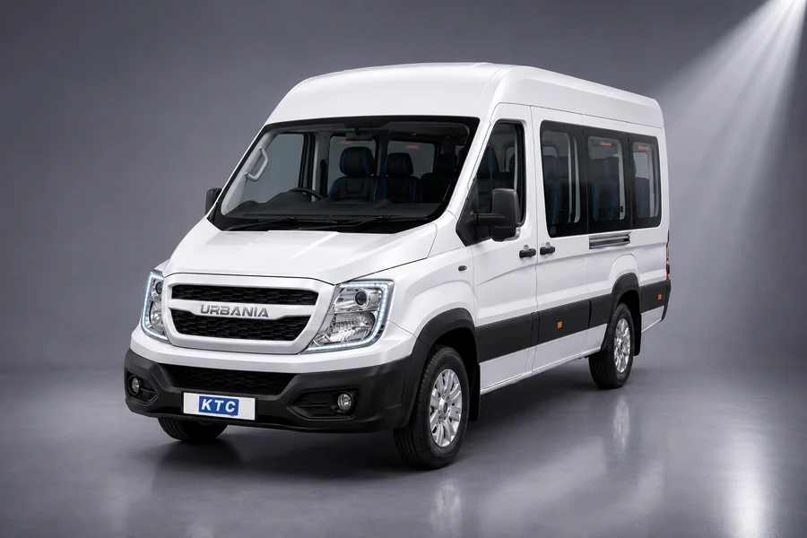 KTC Force Urbania chauffeur driven car rental for India tours