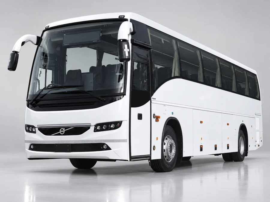 KTC Volvo Bus chauffeur driven car rental for India tours