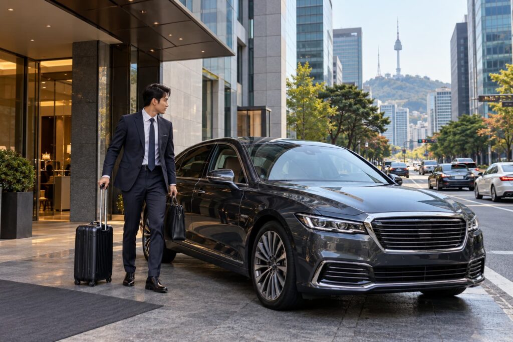 luxury car rental in South Korea